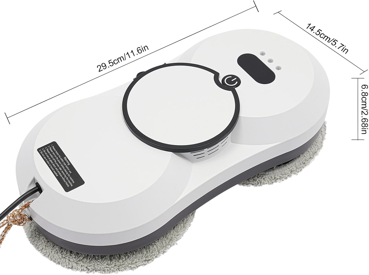 Automatic Window Robot Vacuum Cleaner